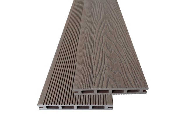 WPC Dřevoplastová terasová prkna 21 x 145 x 4000 mm, 3D Coffee